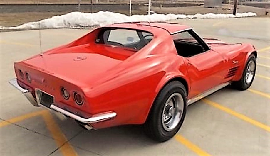 The Corvette is a fairly rare performance model 