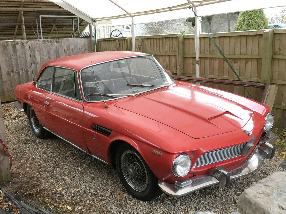 1965 Iso Rivolta is an unrestored original heading to the Autosport auction | Coys photos