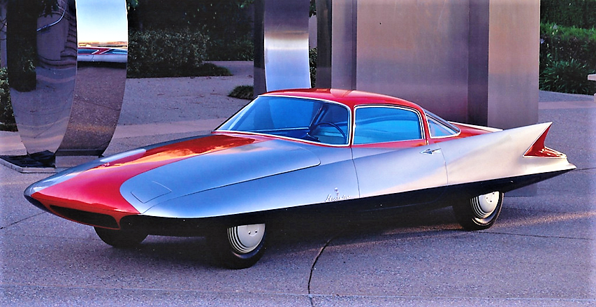Gilda's aerodynamic design features pop-up headlights 