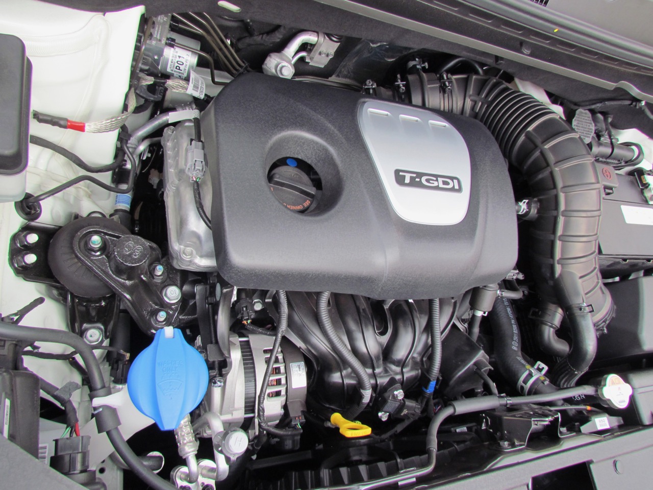 Turbo boosts engine's output to 201 horsepower
