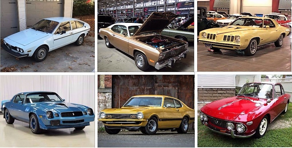 Six affordable collector cars show signs of increasing values during the next year 