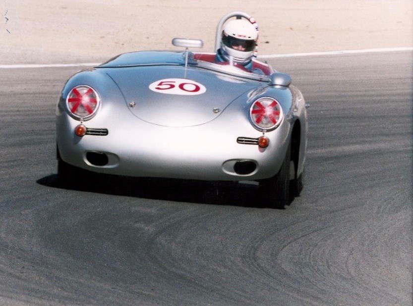 Dick Cupp raced his Porsche roadster in vintage events at Monterey | Drive Toward the Cure photos
