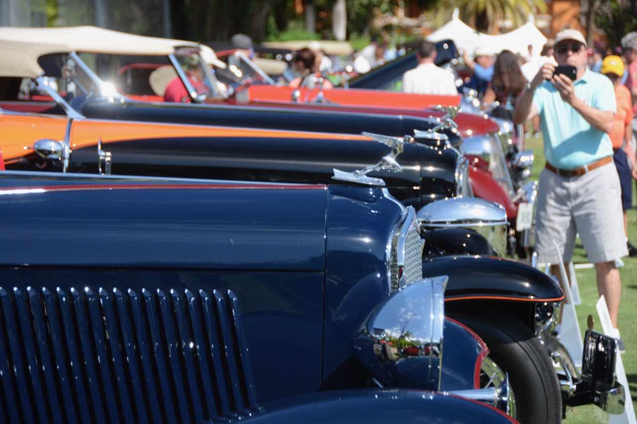 Concours featured a magnificent profusion of Auburns, Cords, and Duesenbergs | Jim McCraw photos