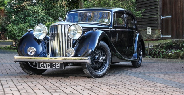 This 1948 Jaguar was owned by Jaguar's deputy chairman | Historics at Brooklands photos