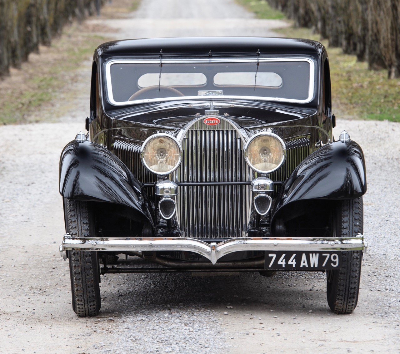 Bugatti has traveled only 18,000 kilometers