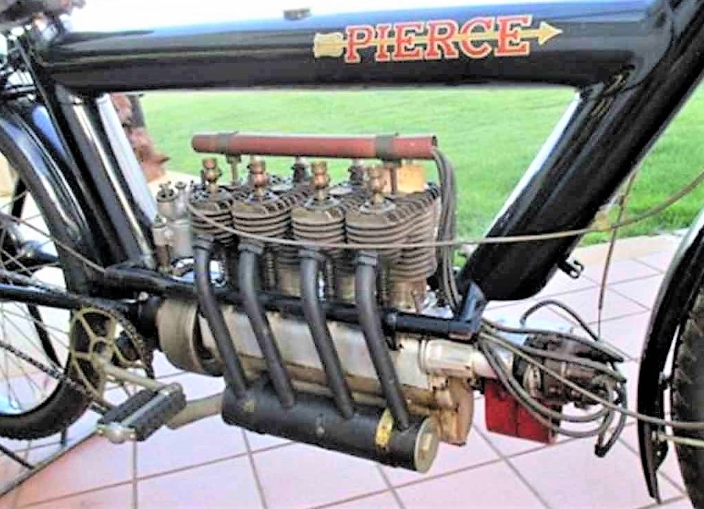 The side-valve inline-4 engine was an upgraded Belgian design
