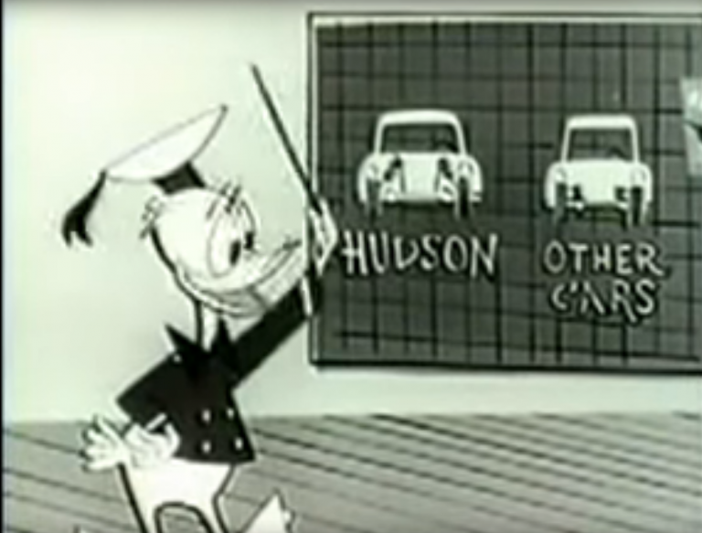 Rewind: 1955 Hudson Hornet TV commercial