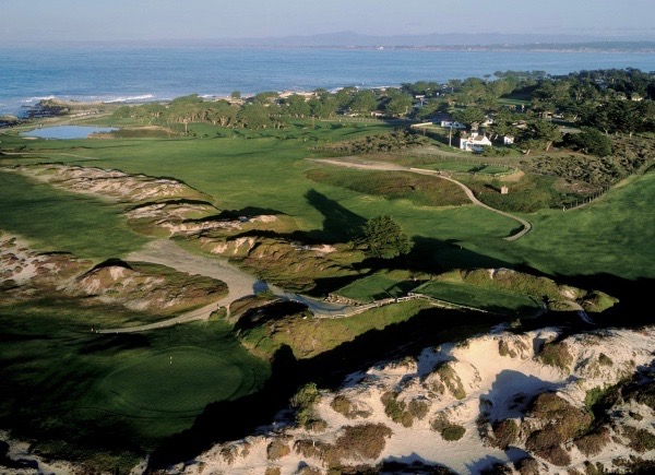 A view of the Pacific Grove Golf Links