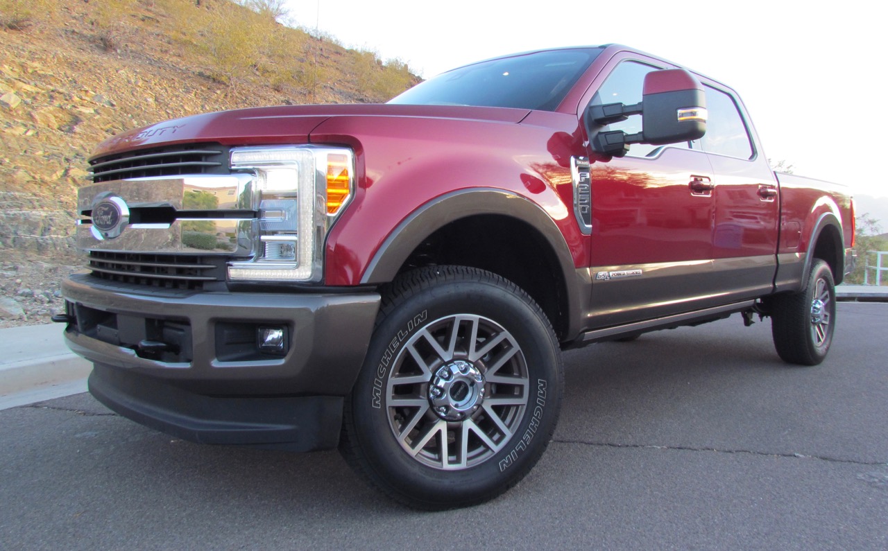 2017 Ford F-250 Super Duty diesel with King Ranch trim package | Larry Edsall photos
