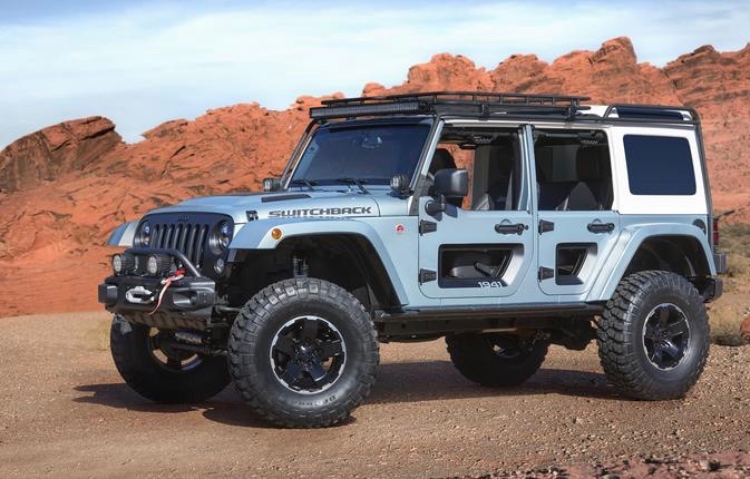 Jeep Switchback off-road concept will be at FCA event | FCA photos