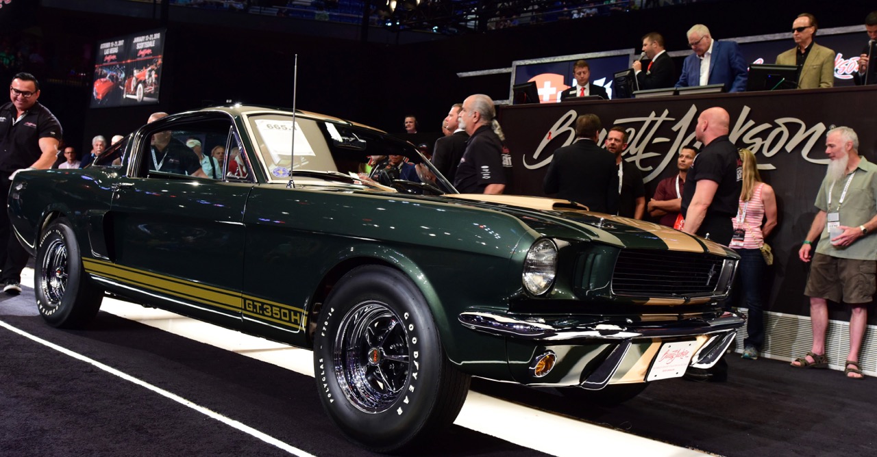 A 1966 Shelby GT350-H sells for $220,000 at the second Northeast auction | Barrett-Jackson photos