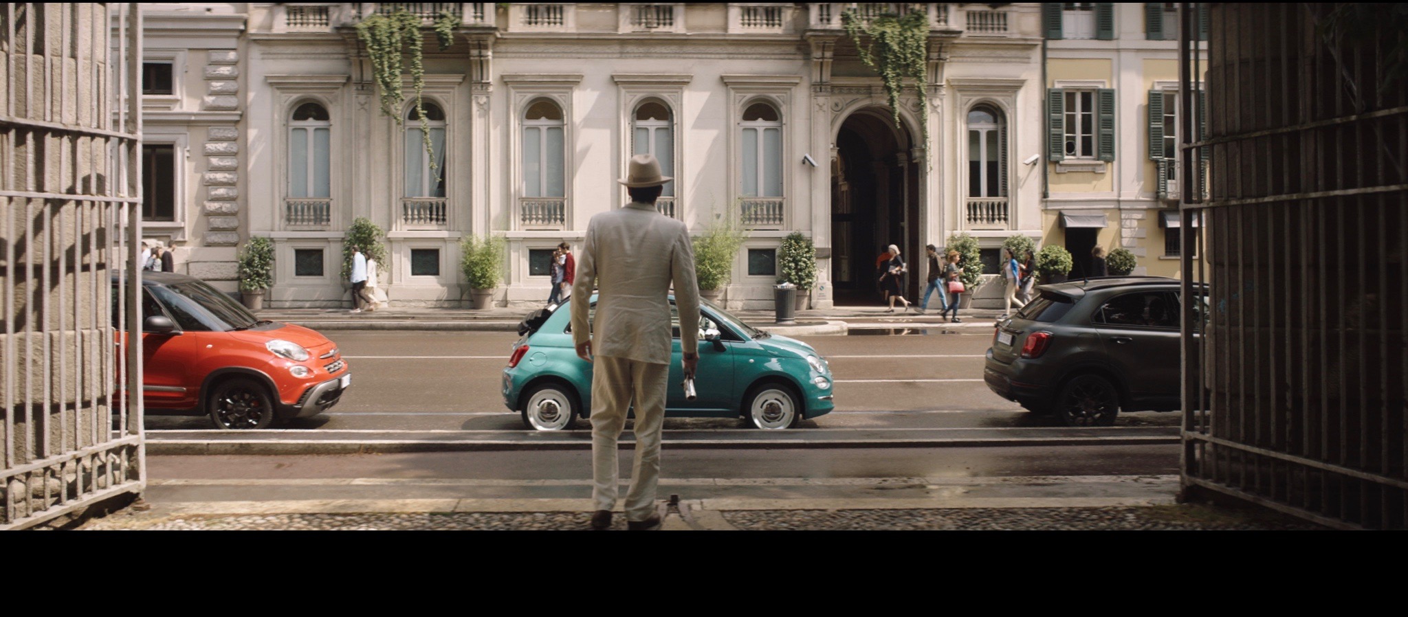 Adrian Broidy appears in Fiat 500 short film | FCA photo