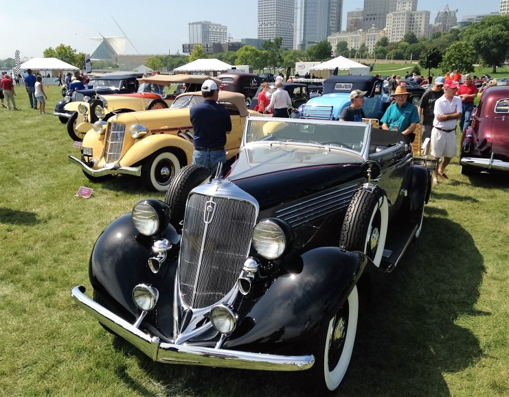 A1934 Studebaker Regal Roadster at the Milwaukee Concours | William Hall