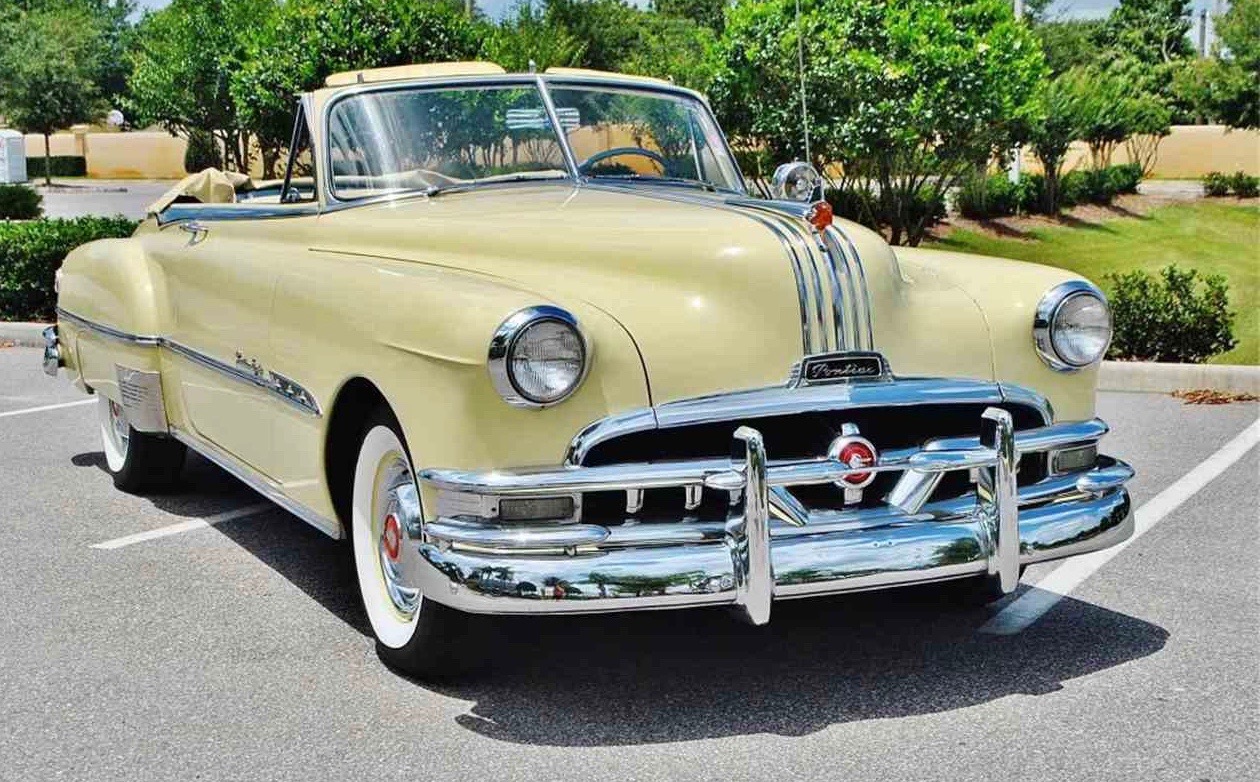 1951 Pontiac Chieftain convertible comes with a trailer
