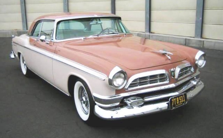 James' dream is to own a 1955 classic, such as this Chrysler New Yorker