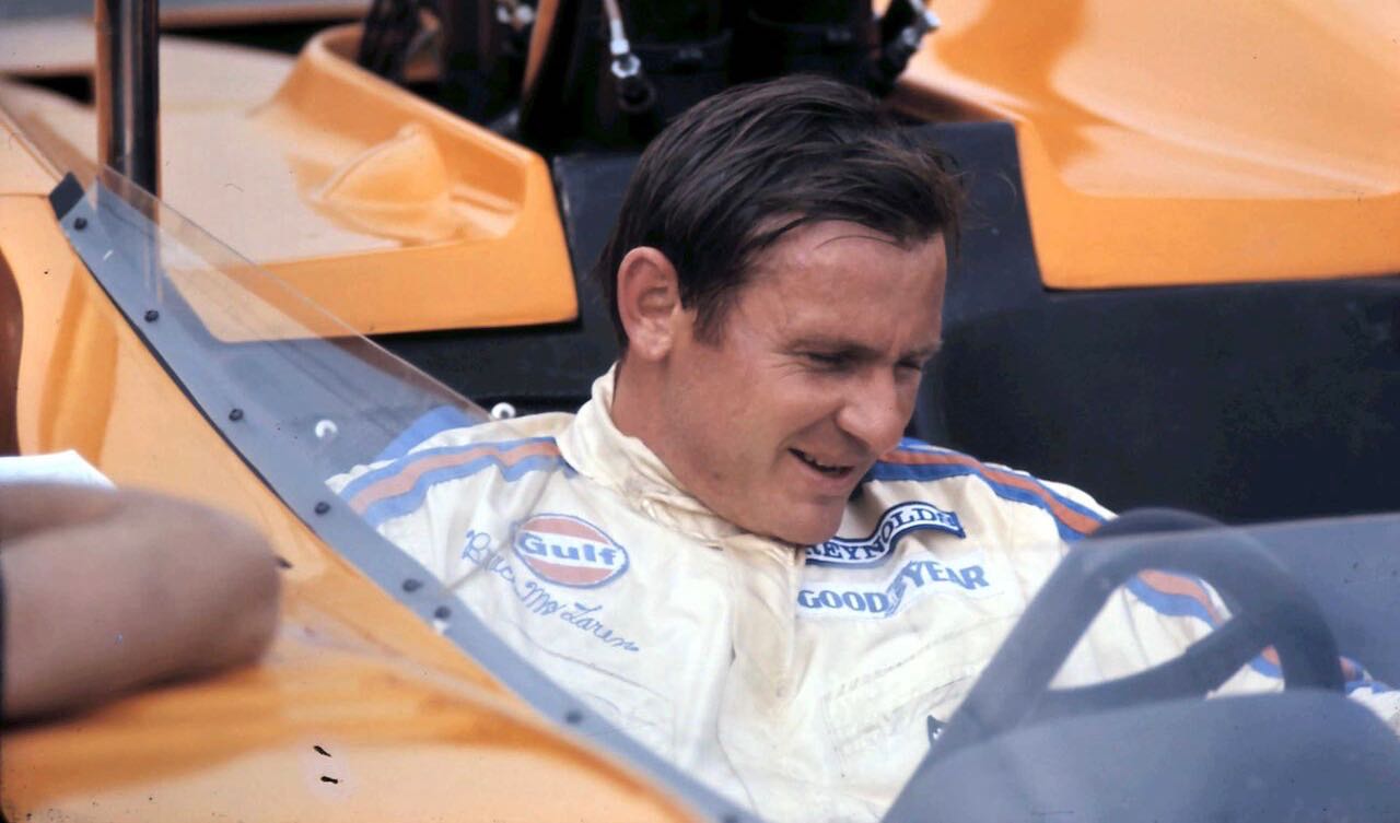 Bruce McLaren in one of his dominating Can-Am racers | McLaren movie images