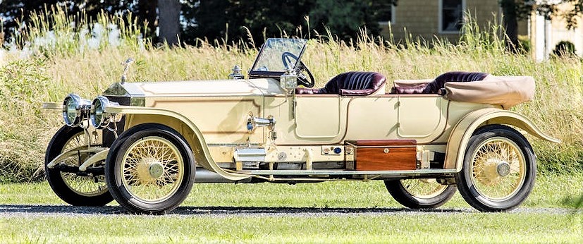 The Rolls-Royce Silver Ghost is specially fitted for fast distance running | Bonhams photos