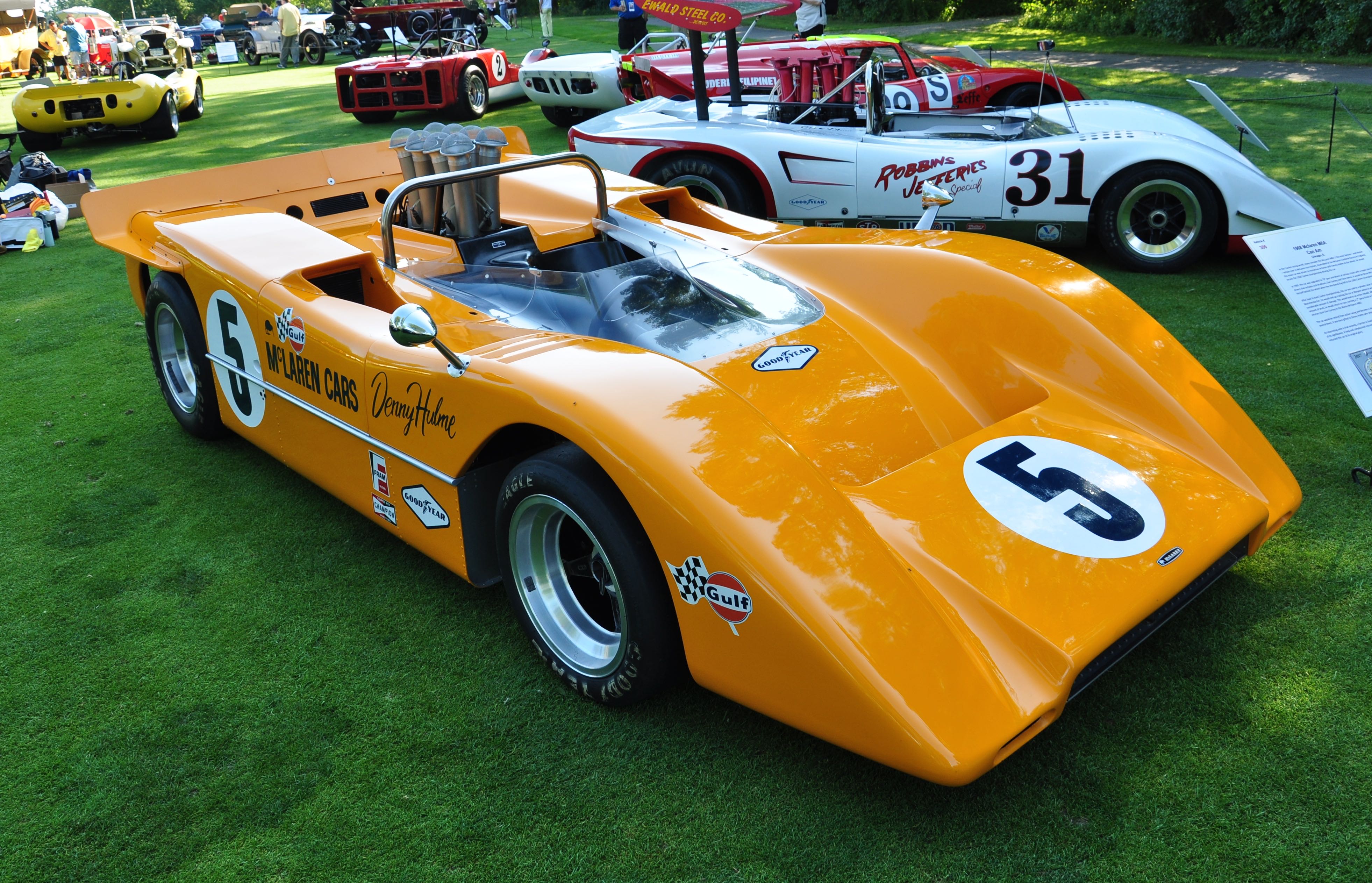 Classics were there, too, but Concours America also includes Can-Am racers and other classes | Steve Purdy photos