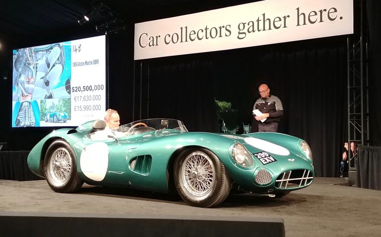 Sports cars from 1950s and ’60s top another big Monterey auction week