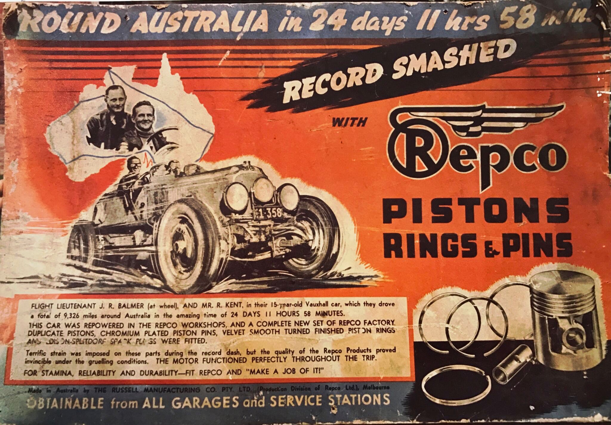 , Australian record-setters heading to auction, ClassicCars.com Journal