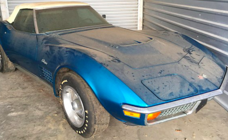 This 1972 Chevy Corvette has less than a thousand miles