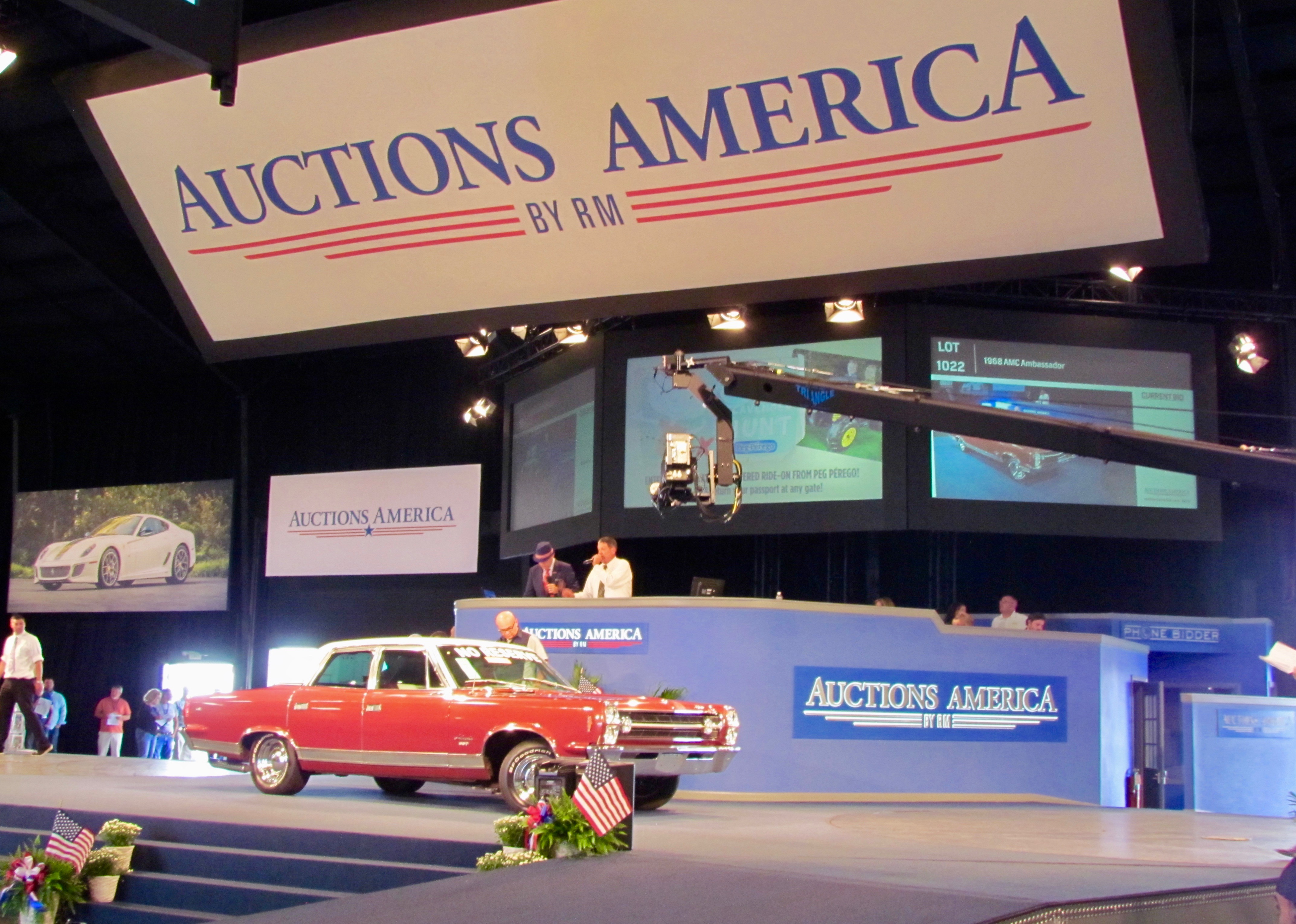 Classic car auction companies make big news, and moves, off the block