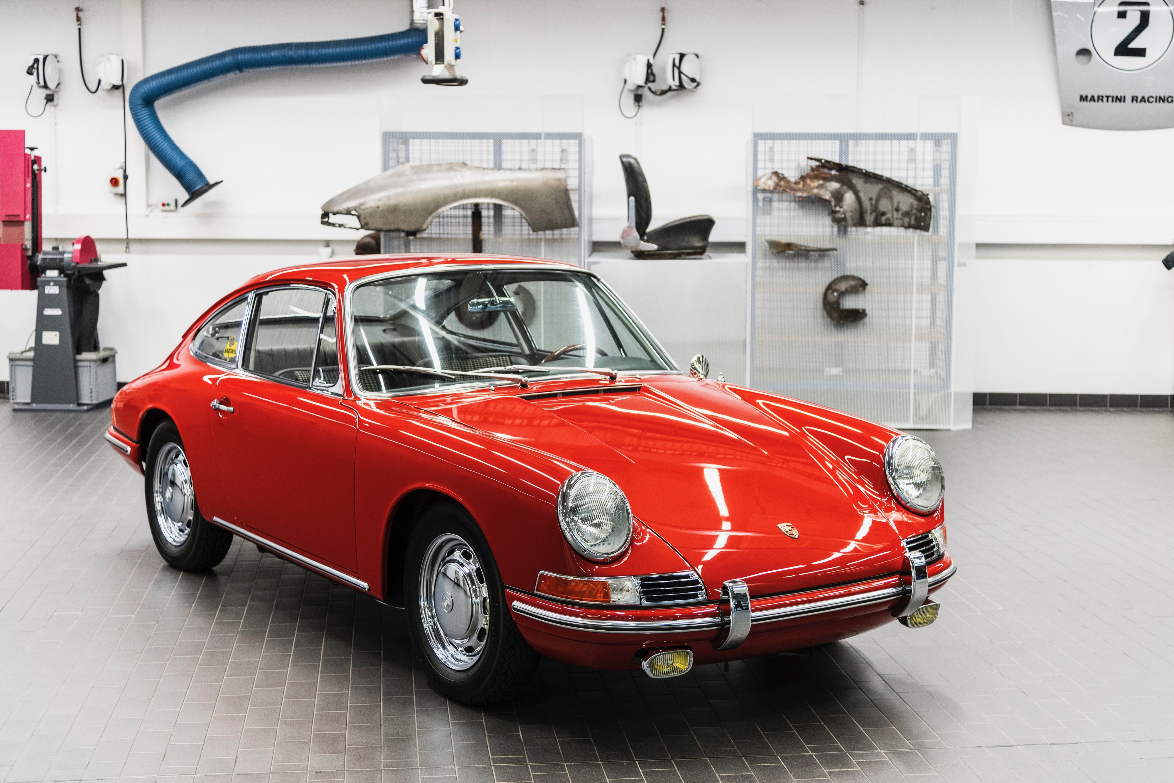 Barn-found oldest 911 restored and showcased in Porsche Museum