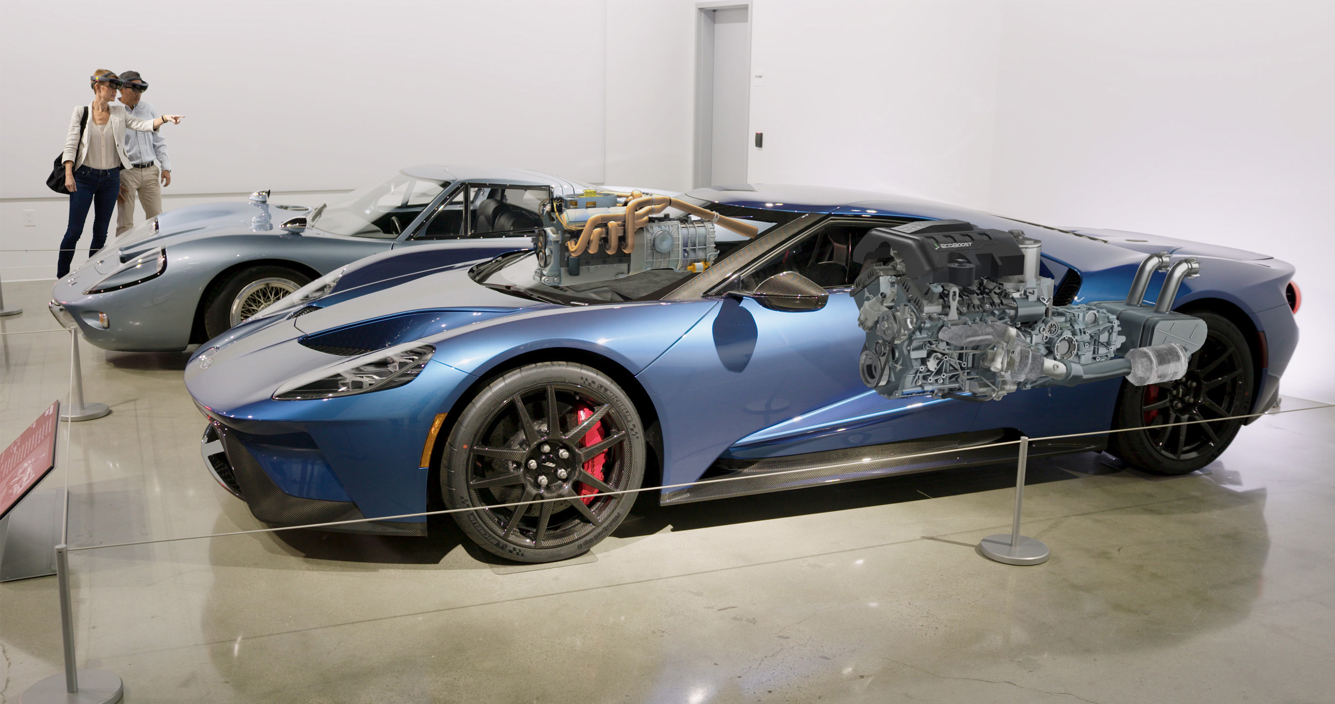 Augmented reality brings Petersen Museum vehicle exhibits to life