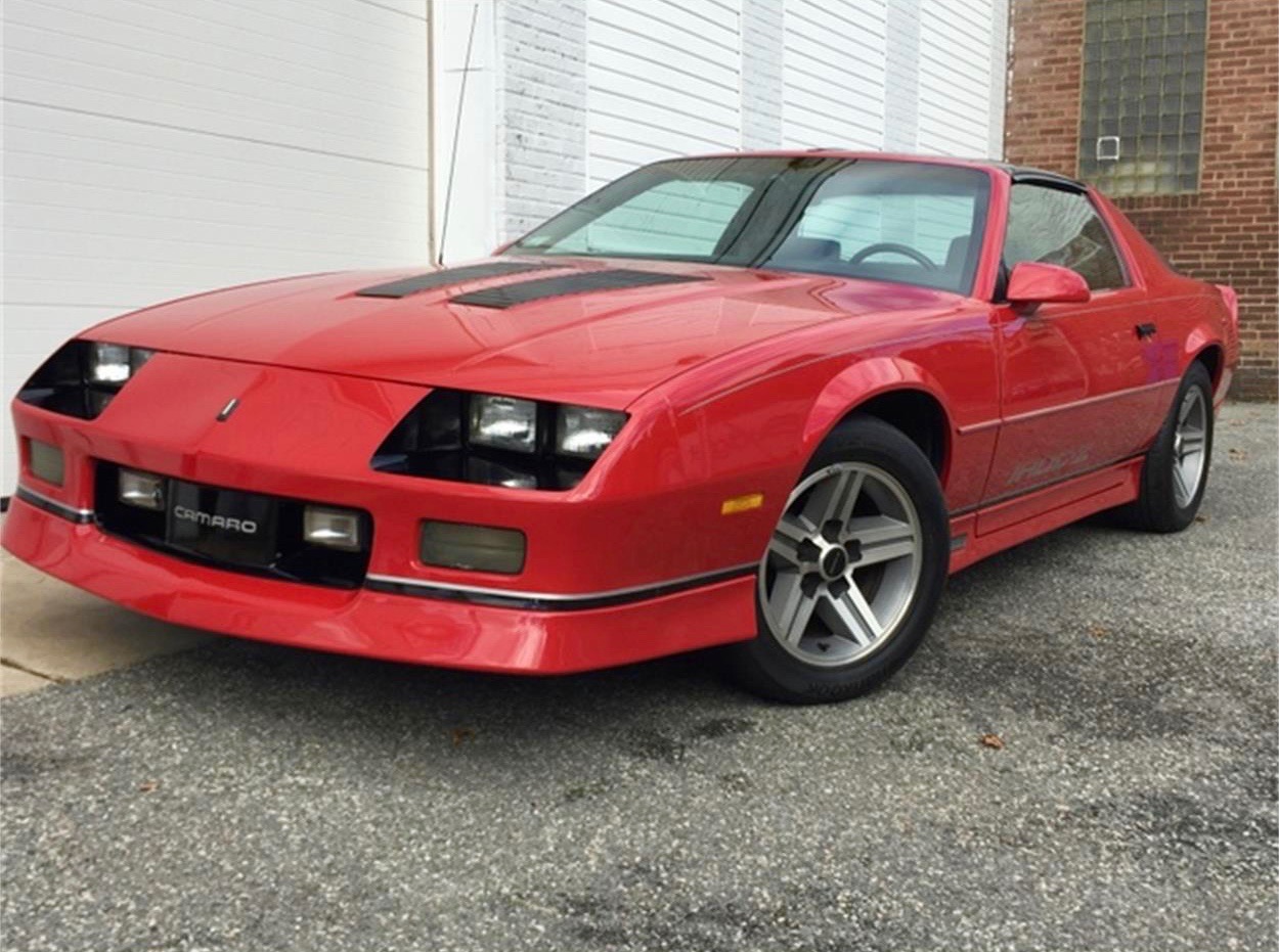 1985 Chevrolet Iroc Camaro Z28 Has Had Only One Owner