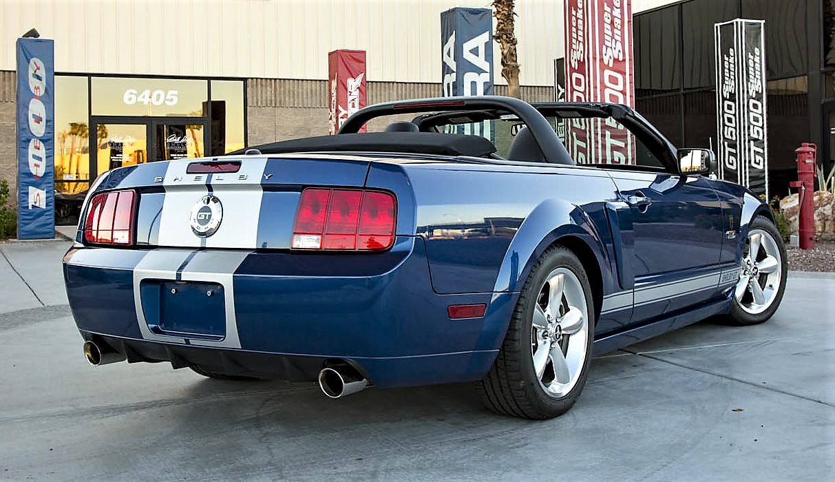 , First 2008 Ford Shelby GT convertible to be auctioned at Barrett-Jackson, ClassicCars.com Journal