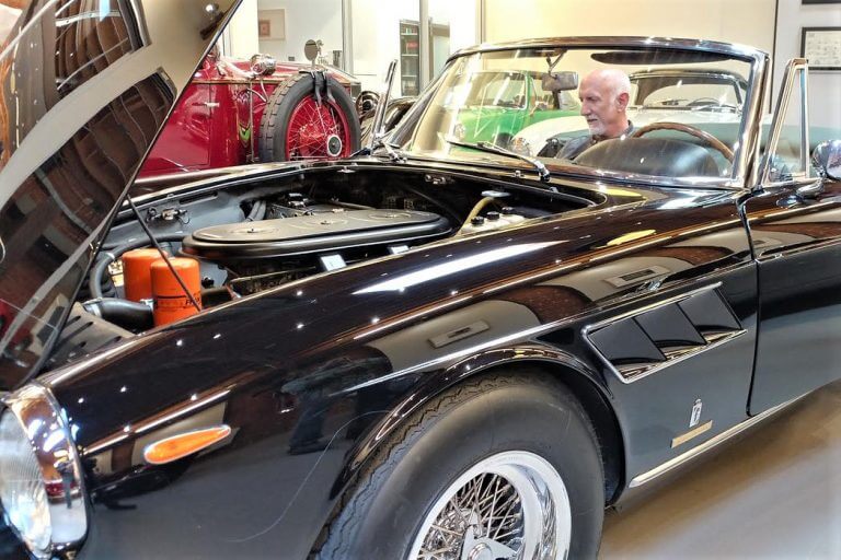 Gooding bidder buys back his dad’s Ferrari, a cherished childhood memory