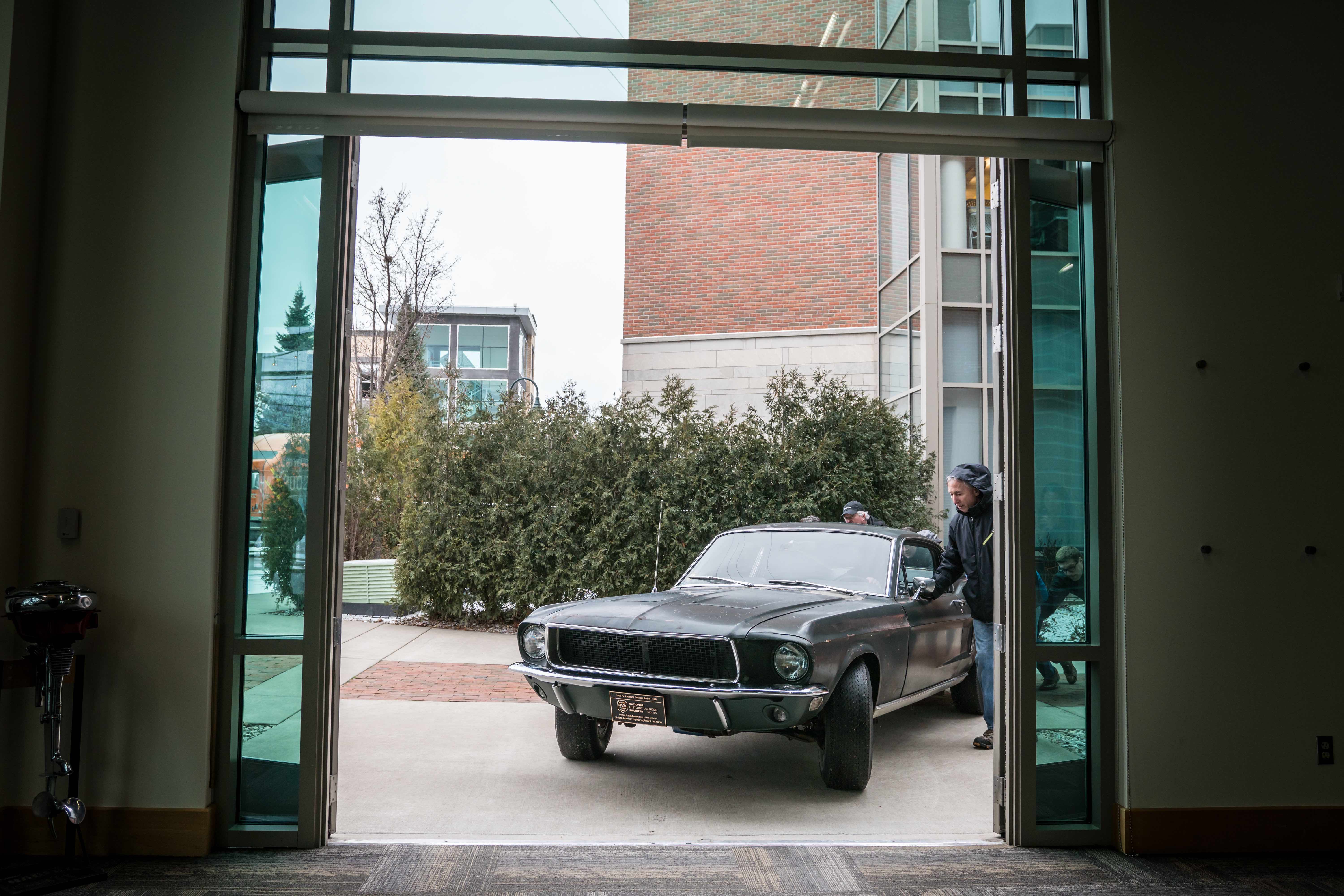 'Bullitt' Mustang hero car on display in Traverse City, Michigan | ClassicCar