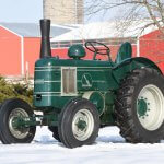 This tractor starts with a bang! Mecum Gone Farmin’ | ClassicCars.com | #DriveYourDream | #ClassicCarsNews