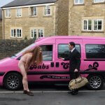 The League of Gentlemen pink taxi