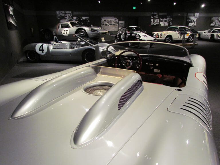 There’s also a terrific Porsche exhibit on the East Coast