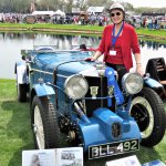 a 1934 MG NA Special, now owned by Brenda B. Benzar,
