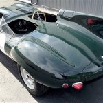 Jaguar d-type rear