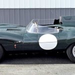 Jaguar d-type side