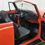 1991 VW convertible interior