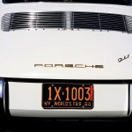 1964 New York World’s Fair license plate on Porsche 911