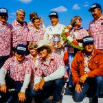 1976 Gilmore Foyt Team – credit Richard Deming Jr