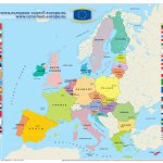 MAP OF EU STATES