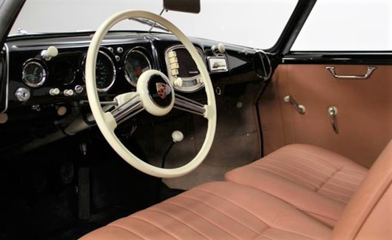 The Porsche 356 is said to be completely restored and 'show ready'