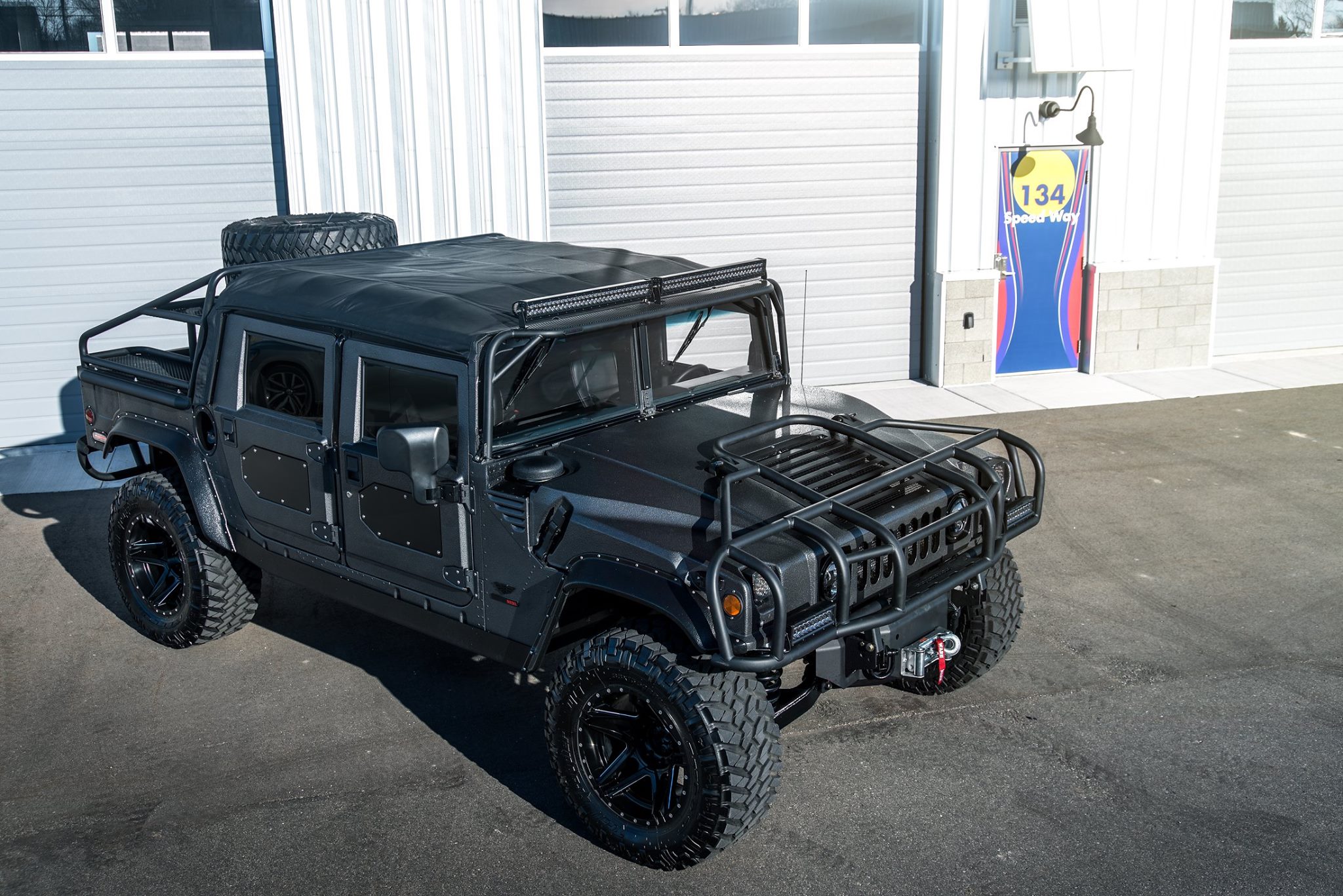 The Mil-Spec Automotive rebuild of the Hummer H1 is beefier and has more power than the original. | Facebook photo