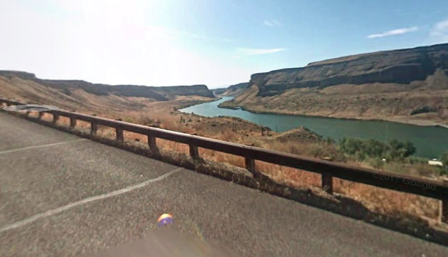 The Western Heritage Historic Byway, aka Swan Hills Road, in Idaho | Google Maps photo