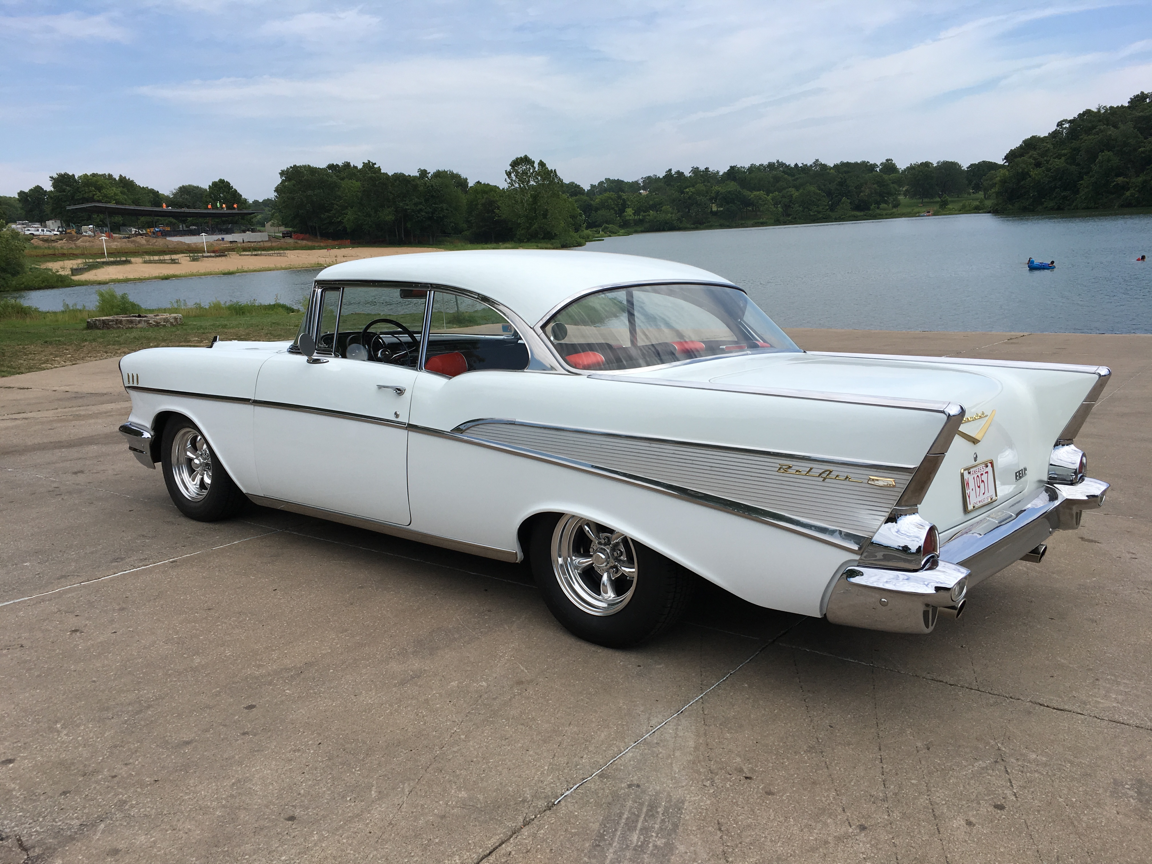 Kent bought this 1957 Bel Air after his other car was rear-ended. Little did he know that it would become a car he and his dad would share for years to come. | Submitted photo