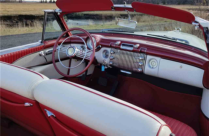 This 1953 Buick Skylark convertible will be up for auction at Barrett-Jackson's Northeast auction in Uncasville, Connecticut June 20-23. | Barrett-Jackson photo
