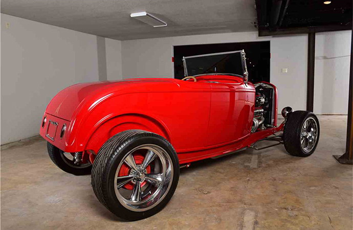 This custom 1932 custom Ford roadster will be on the block at Barrett-Jackson's Northeast auction in Uncasville, Connecticut that runs June 20-23. | Barrett-Jackson photo