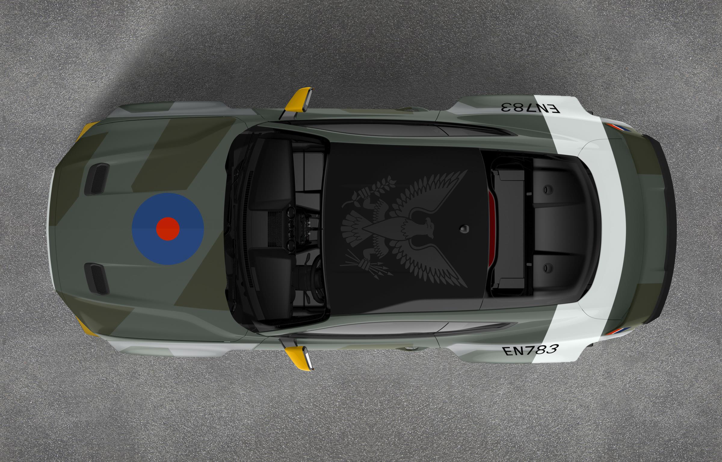 This modified Ford Mustang GT pays homage to the Eagle Squadron, a group of American pilots who fought on behalf of the British before the U.S. was officially involved in World War II. | Ford photo