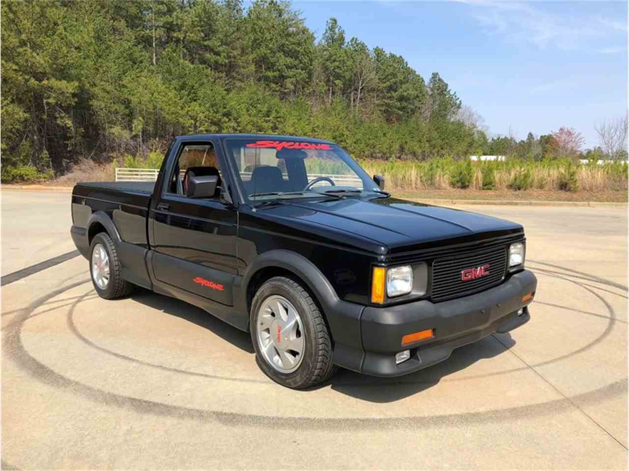 The GMC Syclone had a turbocharged 280-horsepower V6 engine with 350 pound-feet of torque. It could give a Corvette a run for its money. | ClassicCars.com photo